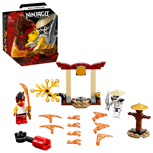 LEGO 71730 NINJAGO Legacy Epic Battle Set – Kai vs. Skulkin with Spinning Battle Toy