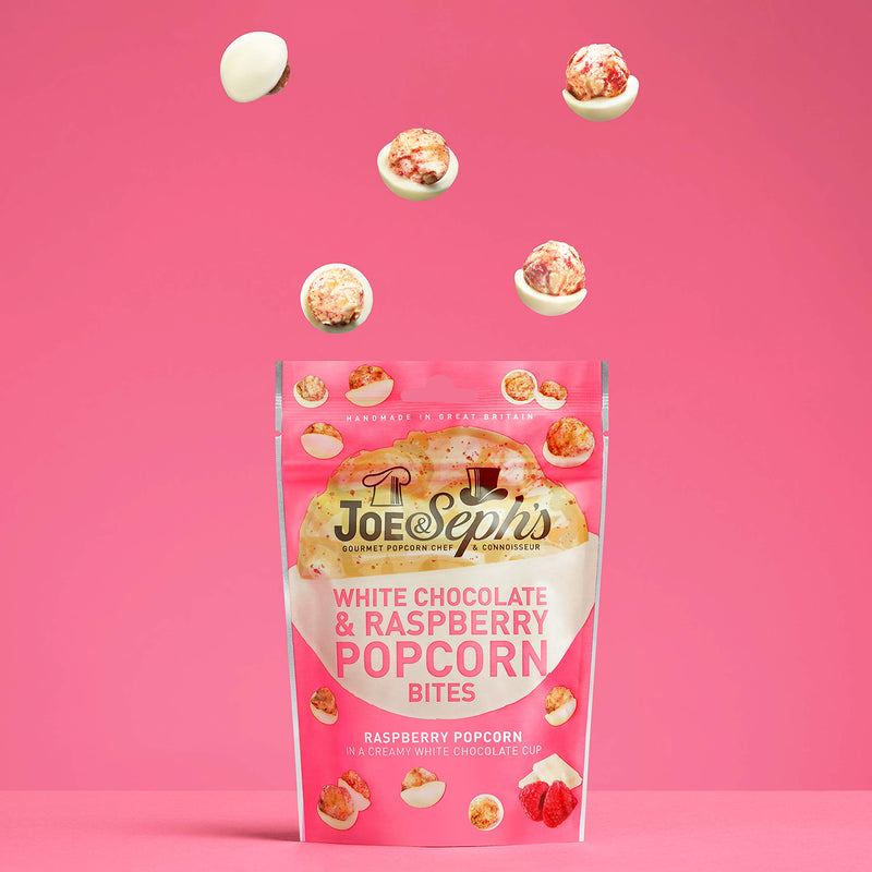 Joe & Seph's Popcorn Pamper Gift Box (1 unit)| gourmet popcorn, Chocolate Popcorn Bites and Caramel Sauce | Vegetarian Friendly | Gluten Free | for Her | Valentines