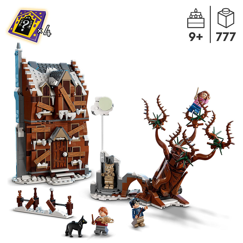 LEGO Harry Potter The Shrieking Shack & Whomping Willow 2 in 1 Wizarding World Toy with 6 Character Minifigures, The Prisoner of Azkaban Set, Gifts for Kids, Girls & Boys 76407