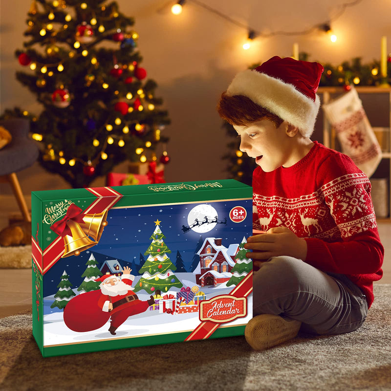 Advent Calendar 2024 Kids Toys, 24 Days Animal Building Blocks Christmas Countdown Calendar, Advent Calendars Surprise Christmas Gifts for Kids Dinosaur Toys for Boys Girls (multicolored01) - Gift Guide