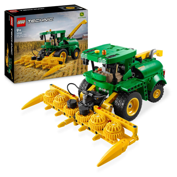 LEGO Technic John Deere 9700 Forage Harvester, Tractor Toy for Kids, Farm Set, Vehicle Model Building Kit with Realistic Functions for Imaginative Play, Gift for Boys and Girls Aged 9 Plus 42168