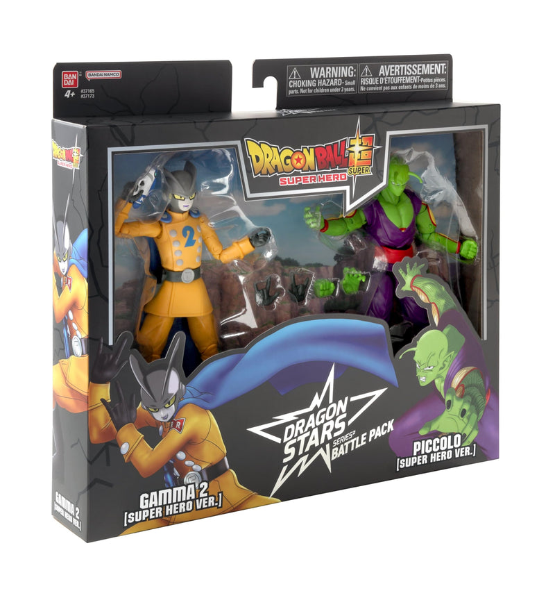 BANDAI Dragon Stars Figures Piccolo Vs Gamma 2 Battle Pack | Piccolo Vs Gamma 2 Action Figures | 17cm Articulated Dragon Ball Figures Dragon Stars Anime Figures | Anime Gifts And Anime Merch