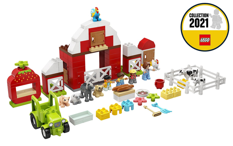 LEGO 10952 DUPLO Town Barn, Tractor & Farm Animal Care