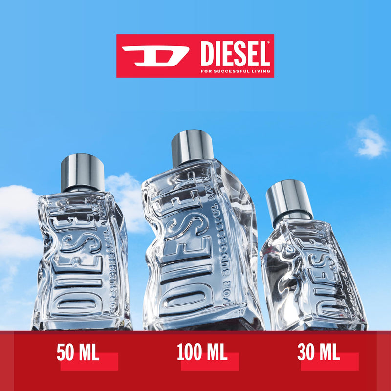 D by Diesel, Eau de Toilette, Perfume for Men, Ambery Fougere Fragrance, 50ml