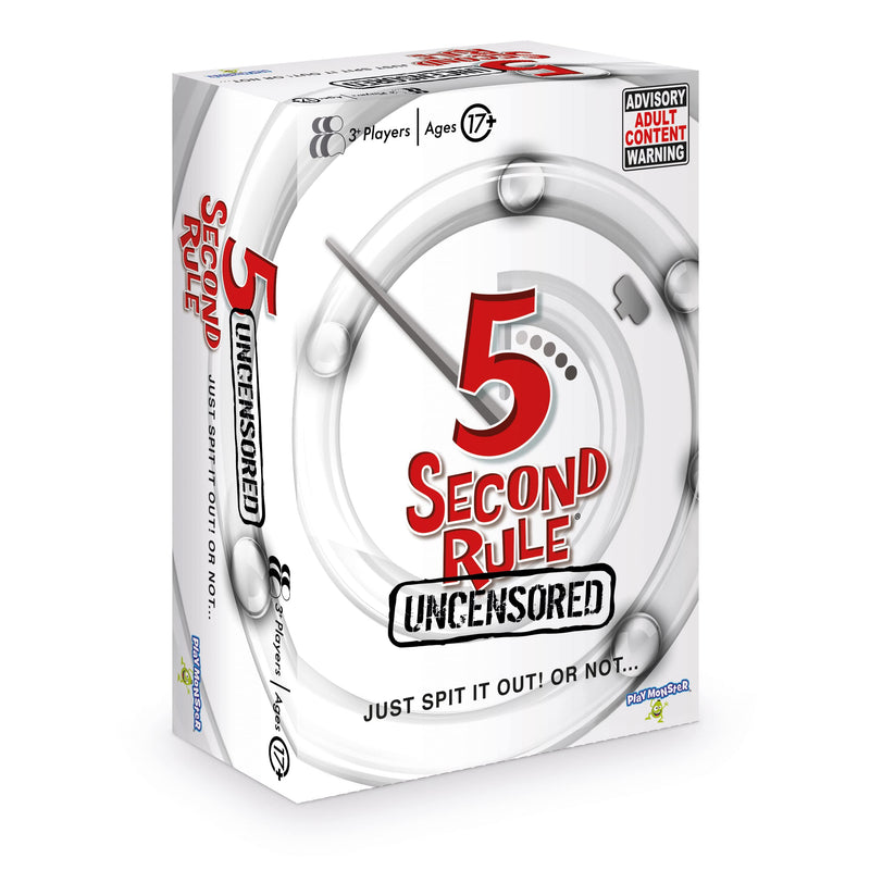 Interplay GF004 5 Second Rule Uncensored Drinking Games, Multi, 17.78 x 6.35 x 12.7 Centimeters