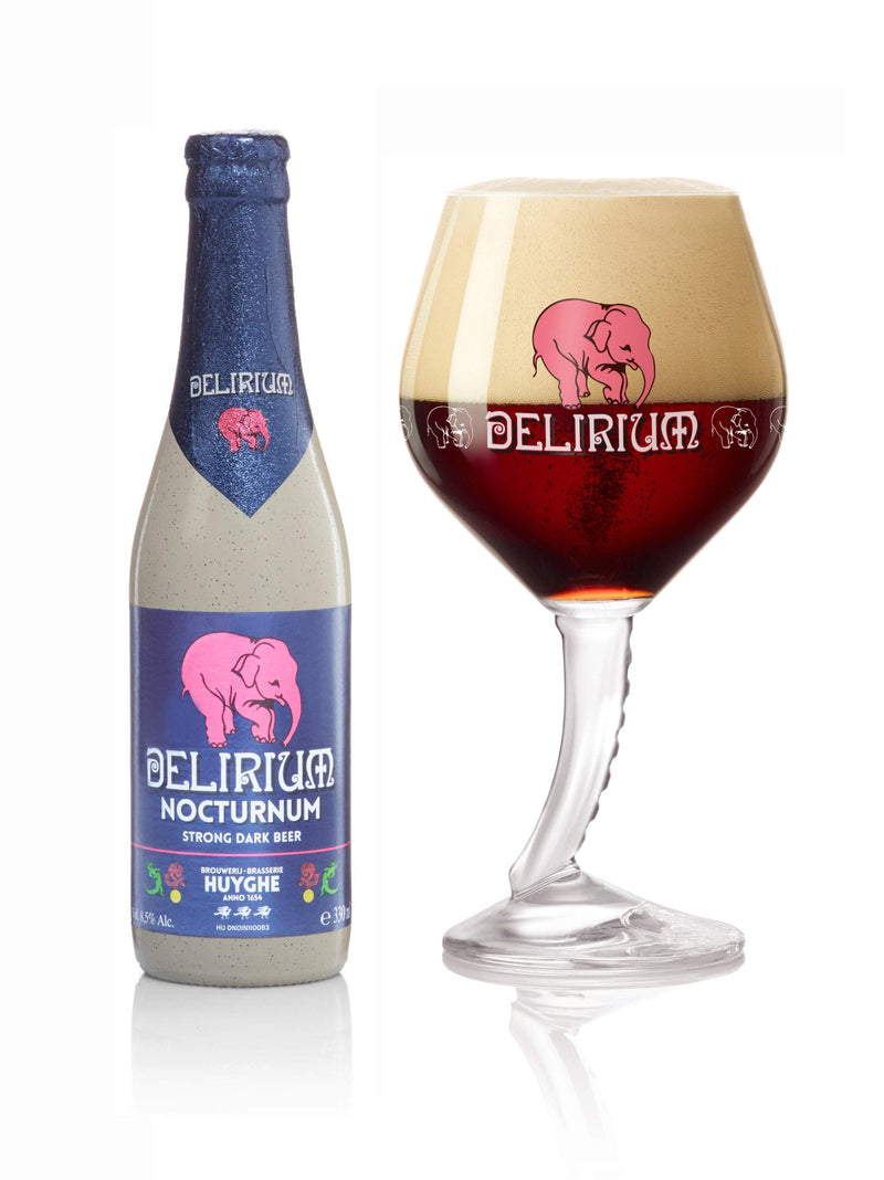 Delirium Discovery Belgian Strong Beer Gift Set with Official Branded Glass (4x330ml) - Premium Selection Beer Gifts For Men For Her Christmas Birthdays Father's Day Valentines Beers and Lagers Offers - Gift Guide