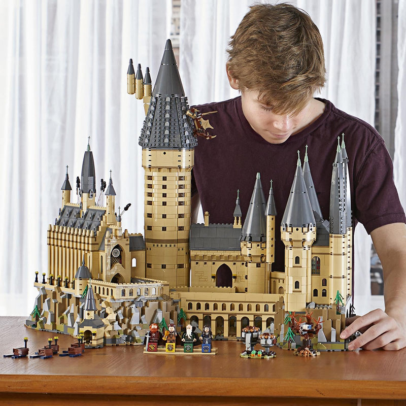 LEGO Harry Potter Hogwarts Castle Model, Big Collectable Set with the Great Hall, Sword of Gryffindor & Chamber of Secrets, Wizarding World Gift Idea for Fans 71043