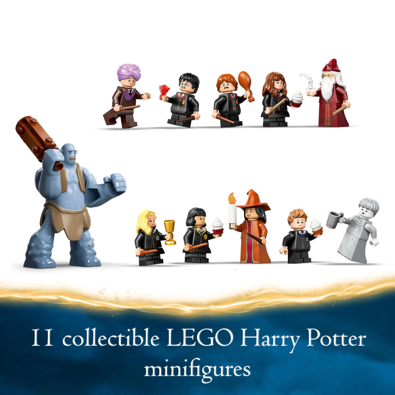 LEGO Harry Potter Hogwarts Castle: The Great Hall Set, Collectible Toy Playset for Kids, Boys & Girls, with 11 Minifigures Incl. Hermione Granger and Ron Weasley, Wizarding World Gift for Fans 76435