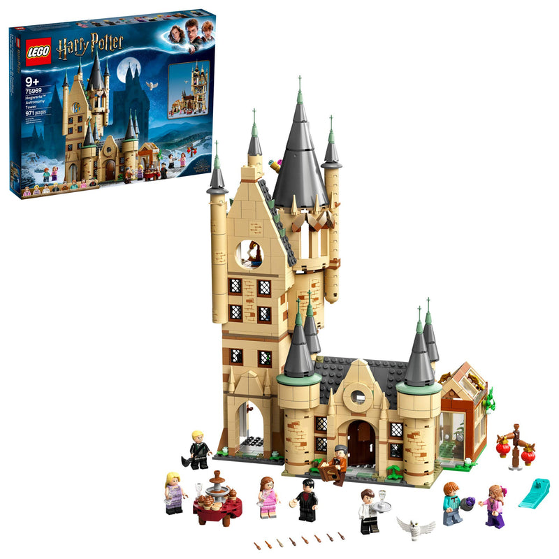 LEGO Harry Potter Hogwarts Astronomy Tower 75969; Great Gift for Kids Who Love Castles, Magical Action Minifigures and Harry Potter and The Half Blood Prince Toys, New 2020 (971 Pieces)