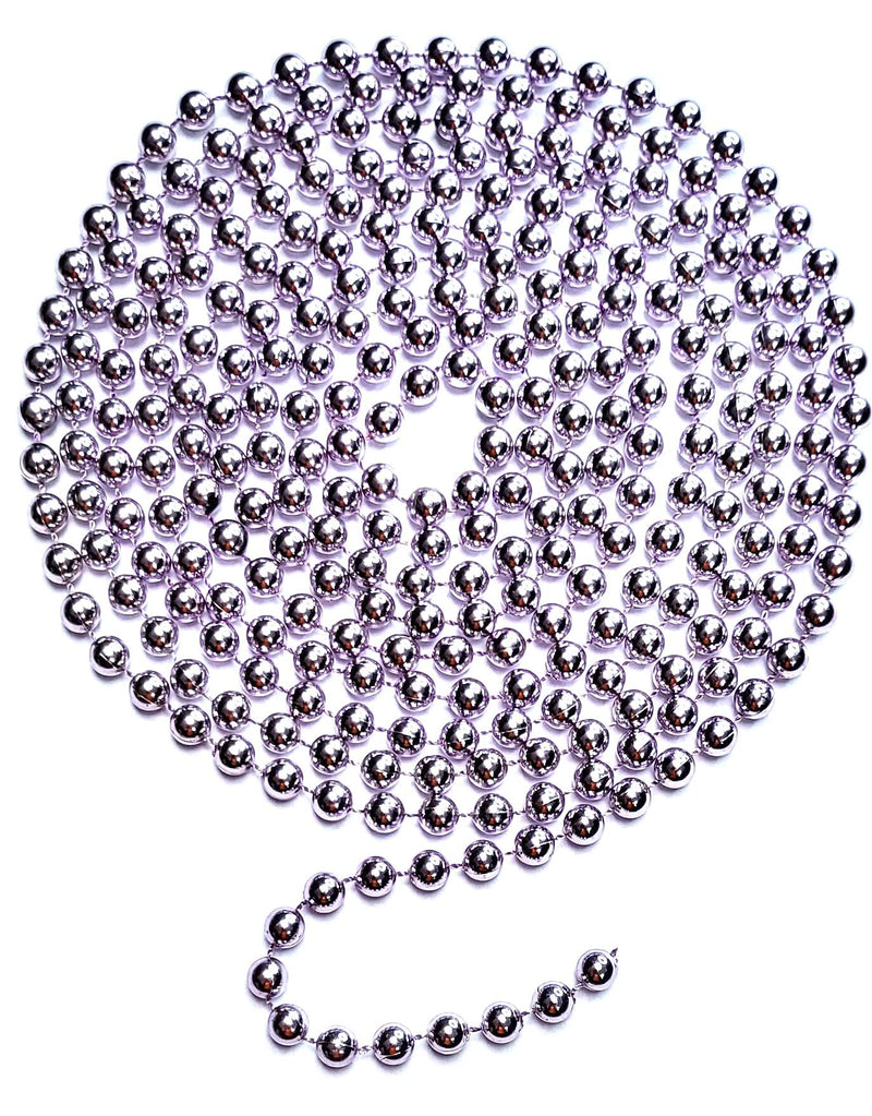 3m Bead Garland Luxury Christmas Tree & Room Decoration 8mm Bead 3m Chain (Lilac) - Gift Guide