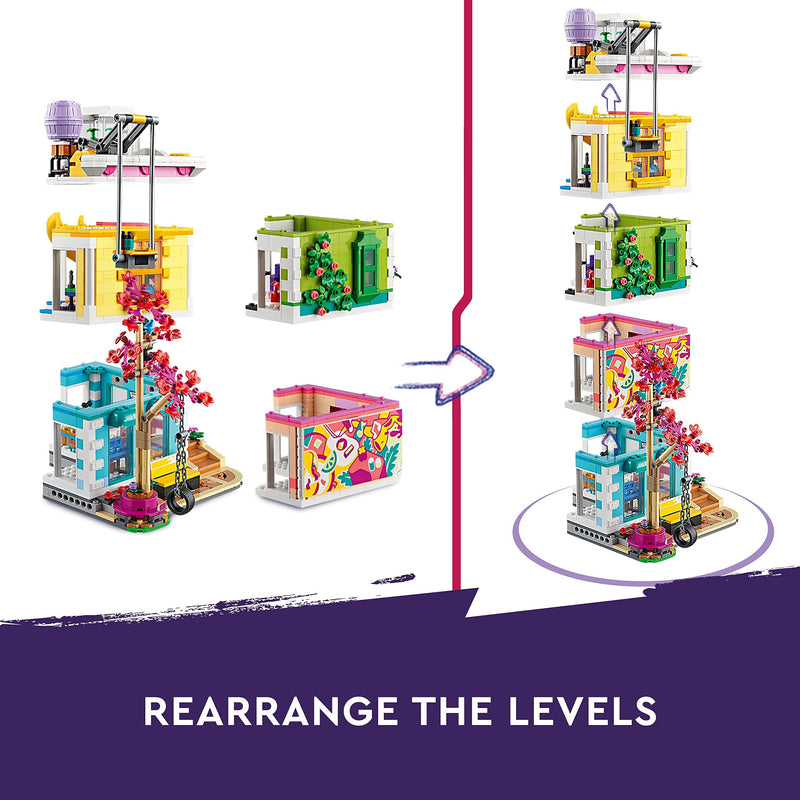 LEGO Friends Heartlake City Community Centre Modular Building Set, Toy Birthday Gift Idea for Kids, Girls, Boys with Art and Recording Studios, Gaming Room plus Pickle the Dog and More 41748
