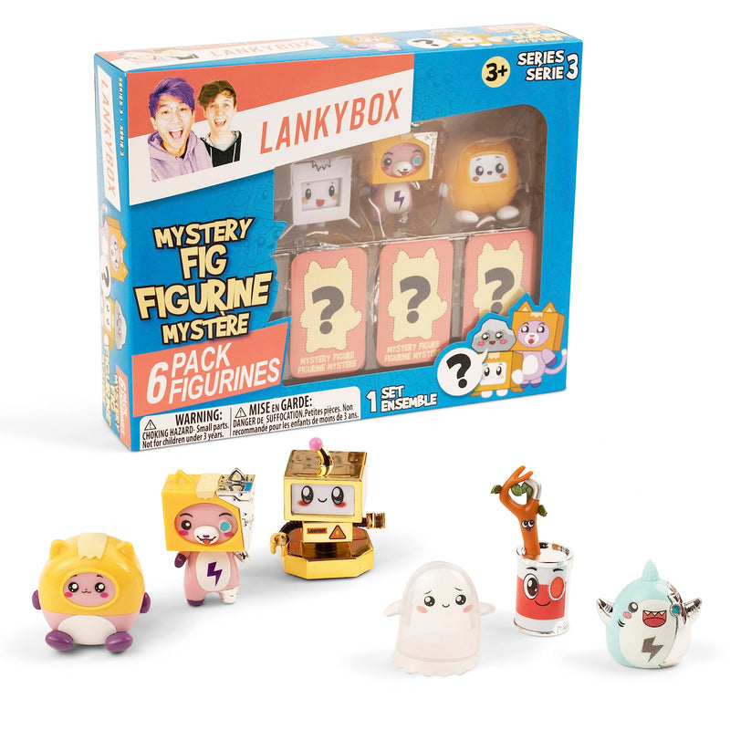 LankyBox Mystery Figures - 6 Pack - Series 3