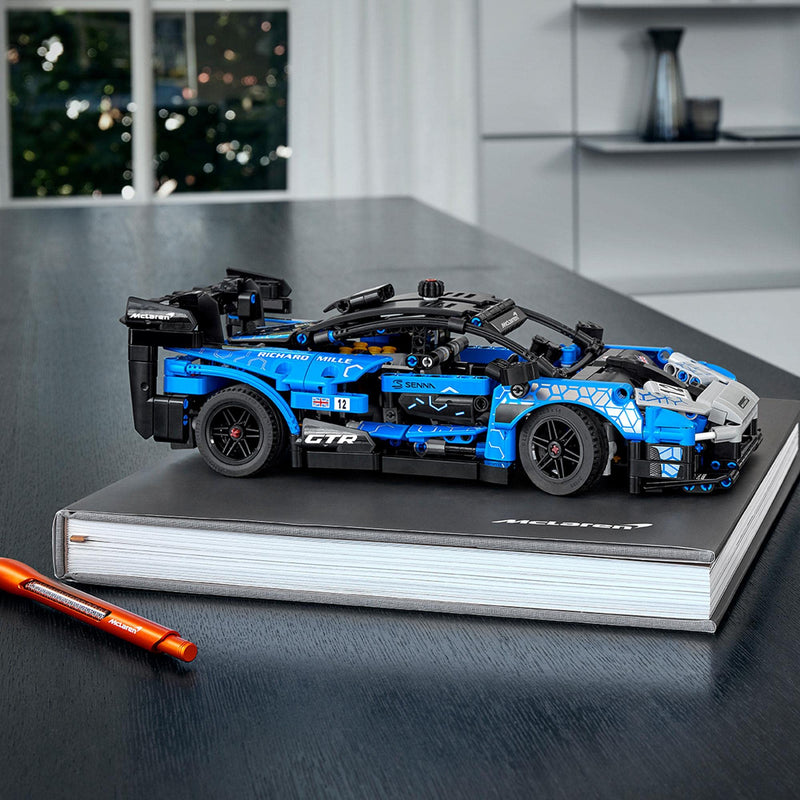 LEGO Technic McLaren Senna GTR 42123 Model Building Kit; A Great Gift for Kids, Teens and Adults Who Love Supercar Toys, Racing Cars and Collectible Display Vehicles (830 Pieces)