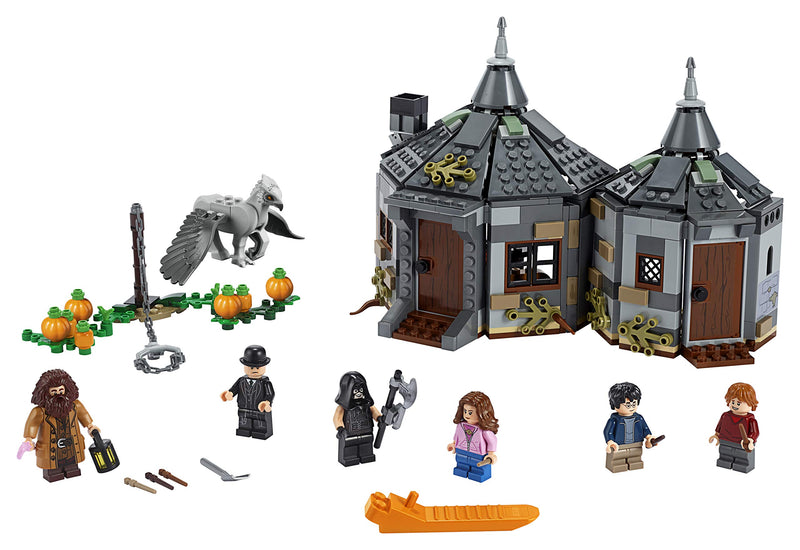 LEGO 75947 Harry Potter Hagrid’s Hut: Buckbeak’s Rescue Playset with Hippogriff Figure, Toy Gift Idea for Kids Age 8+