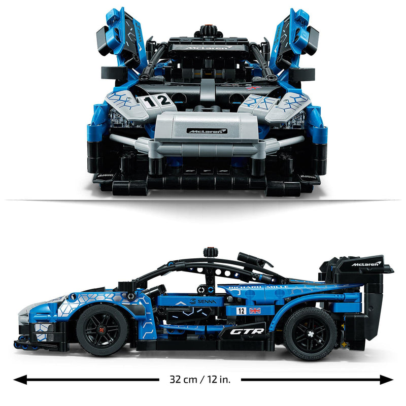 LEGO Technic McLaren Senna GTR 42123 Model Building Kit; A Great Gift for Kids, Teens and Adults Who Love Supercar Toys, Racing Cars and Collectible Display Vehicles (830 Pieces)