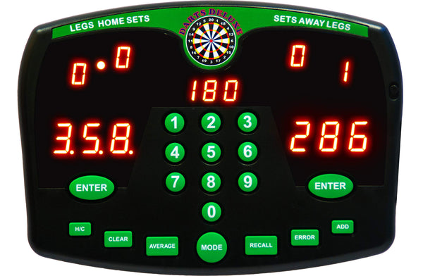 Thomas & Anca Club Supplies Ltd Darts Deluxe Electronic Dart Scorer Electronic Scoreboard For Dart Lovers Xmas Gift Dart Players Man Cave Gift Xmas Gift Present for him - Gift Guide