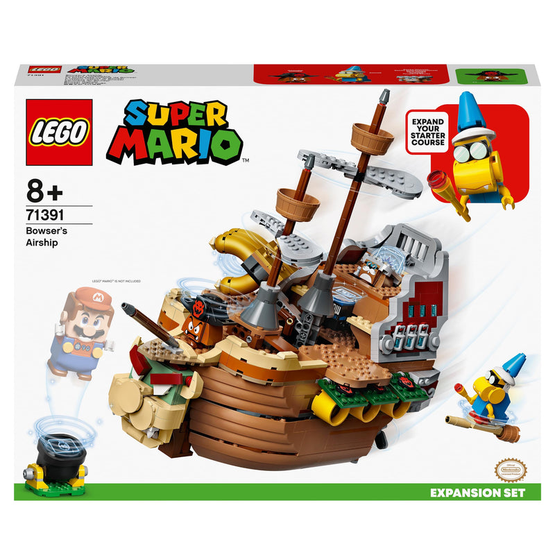 LEGO 71391 Super Mario Bowser’s Airship Expansion Set