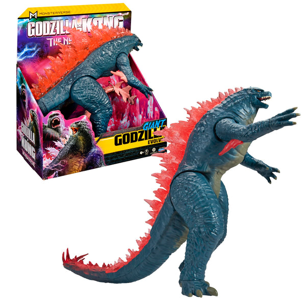 Godzilla x Kong: The New Empire, 11-Inch Giant Godzilla Action Figure Toy, Iconic Collectable Movie Character, Limited Edition Packaging Inspired by Hollow Earth Landscape, Suitable for Ages 4 Years+