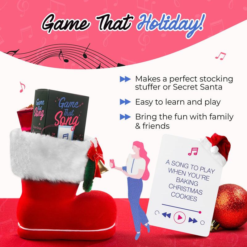 Game That Song - Fun Music Games for Game Night, Exciting Board Games for Adults - Perfect Adult Games and Party Games, Great Gifts for Music Lovers, Couples Game, Stocking Stuffers for Adults