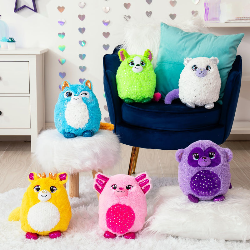 Basic Fun Misfittens Cats - Surprise Collectible Plush - Gemstones Misfittens, Kittens, Stuffed Cat Plush, Furry Surprise Toy for Girls, Boys, Kids and Toddlers Ages 3+