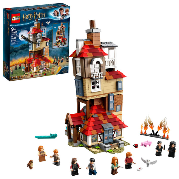 LEGO Harry Potter Attack on The Burrow 75980 Building Kit