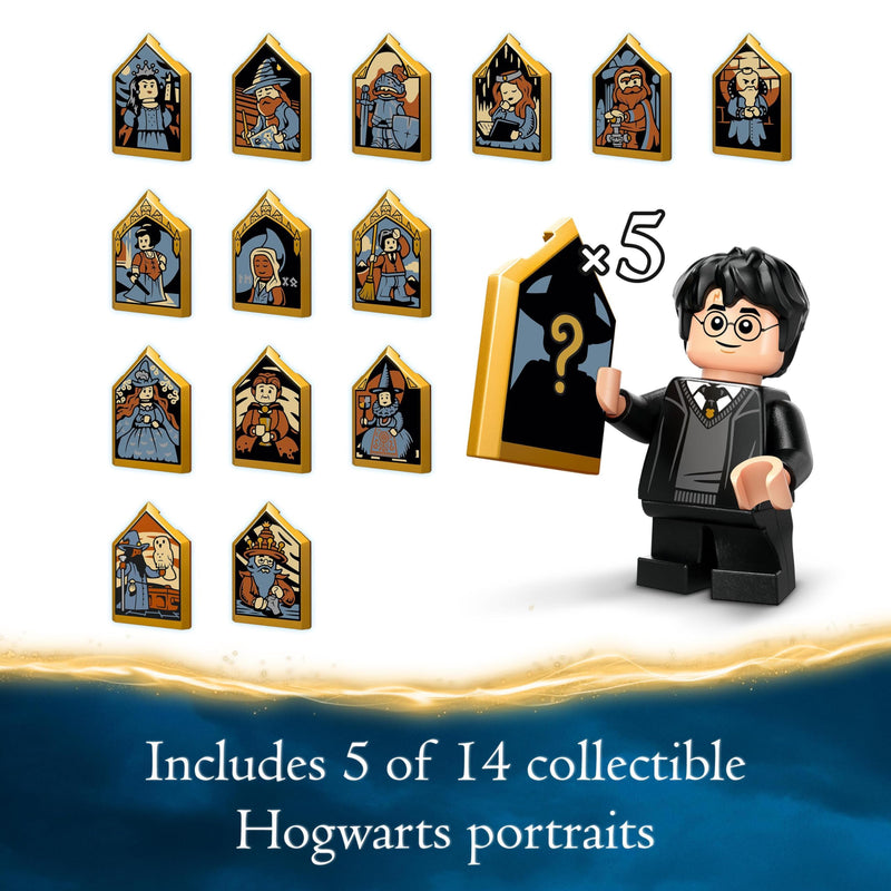 LEGO Harry Potter Hogwarts Castle: The Great Hall Set, Collectible Toy Playset for Kids, Boys & Girls, with 11 Minifigures Incl. Hermione Granger and Ron Weasley, Wizarding World Gift for Fans 76435