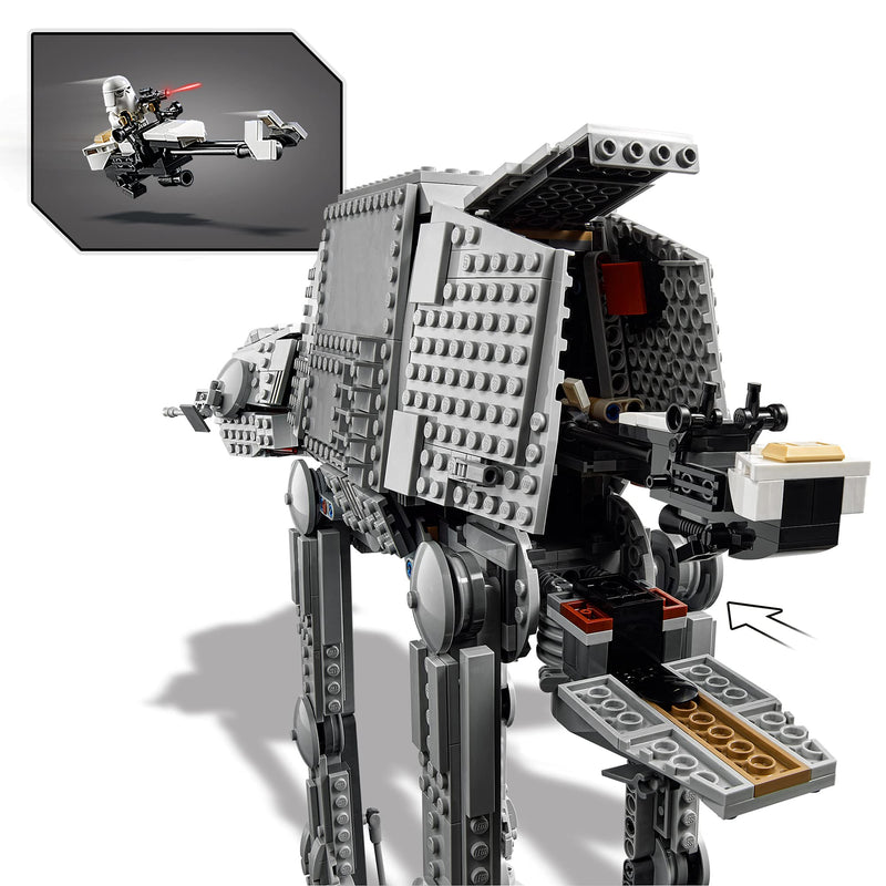 LEGO Star Wars AT-AT 75288 Building Kit, Fun Building Toy Playset for Kids to Role-Play Exciting Missions in the Star Wars Universe and Recreate Classic Star Wars Trilogy Scenes (1,267 Pieces)