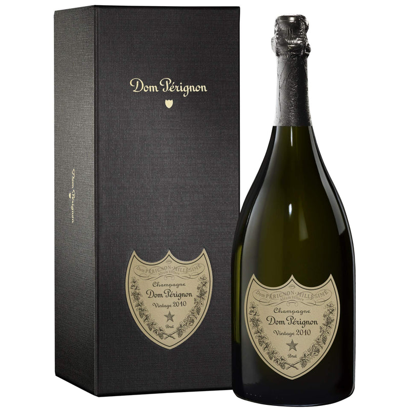 Gifts2Drink Dom Perignon Brut Vintage Champagne in Luxury Solid Oak Gift Box with Hand Crafted Gifts2Drink Tag NV 75 cl