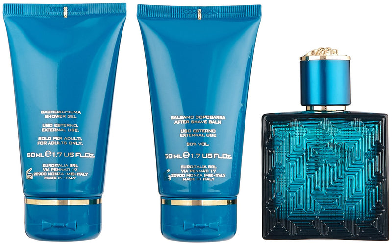 Versace Eros - Gift Set, Men, 3 pieces