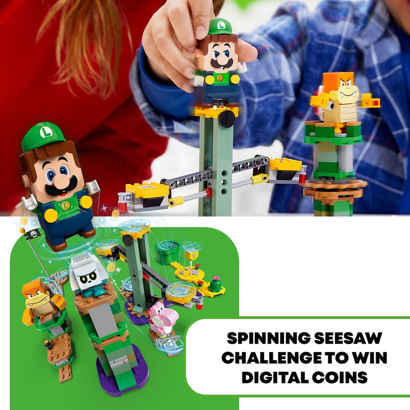 LEGO Super Mario Adventures with Luigi Starter Course 71387 Building Kit; Collectible Toy Playset for Creative Kids, New 2021 (280 Pieces)