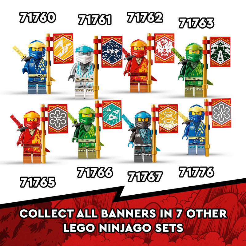 LEGO NINJAGO Lloyd’s Race Car EVO 71763 Building Kit Featuring a Ninja Car Toy, NINJAGO Lloyd and Snake Figures; Creative Toys for Kids Aged 6+ (279 Pieces)