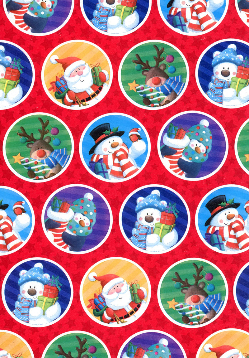 6 X 7M Cute Christmas Gift Wrapping Paper Roll (42 Meters) Ideal for Xmas, Festive Season - Made in Uk - Gift Guide