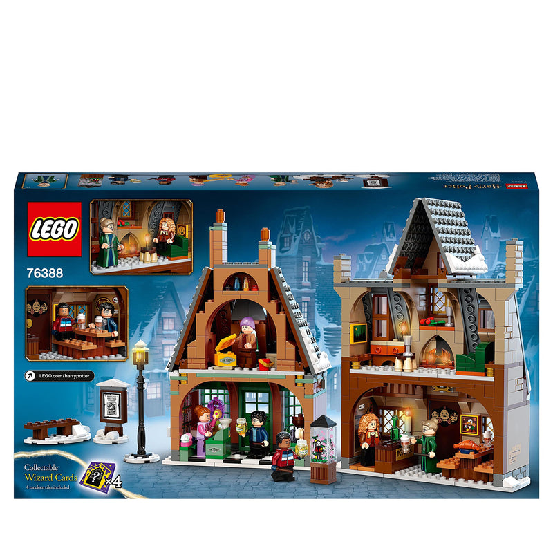 LEGO Harry Potter Hogsmeade Village Visit Building Toy, 20th Anniversary Set with Collectible Golden Minifigure, Gift for Idea for Kids, Girls and Boys 76388