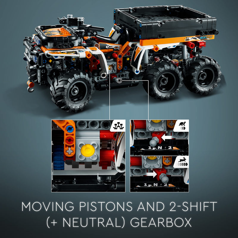 LEGO Technic All-Terrain Vehicle 42139 Model Building Kit; Build and Explore a Detailed ATV model; Packed with Features and Accessories for Roleplay Fun; for Ages 10+ (764 Pieces)