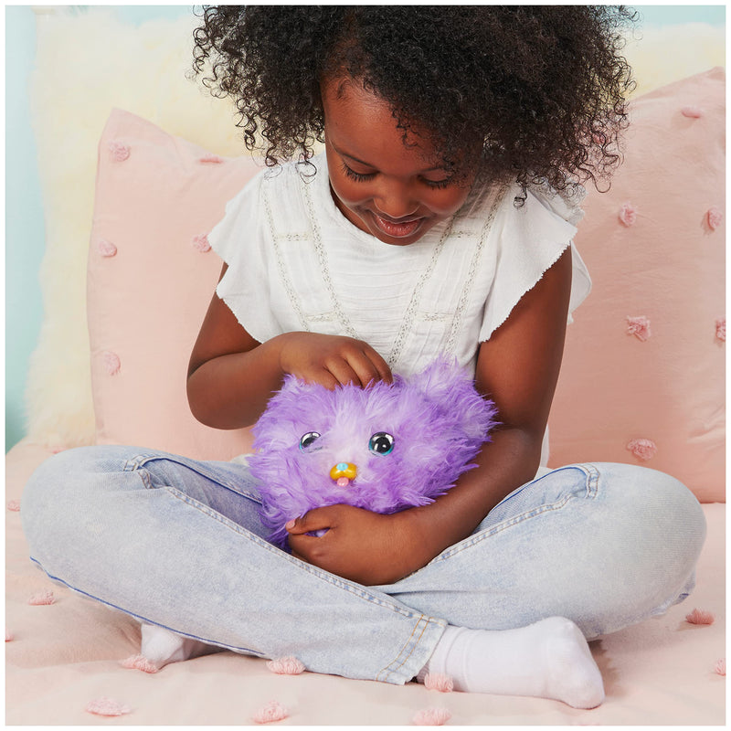 Fur Fluffs, Pupper-Fluff Surprise Reveal Interactive Toy Pet, Over 100 Sounds and Reactions Cute and Fluffy Dog Kids Toys for Girls & Boys Ages 5+ - Gift Guide