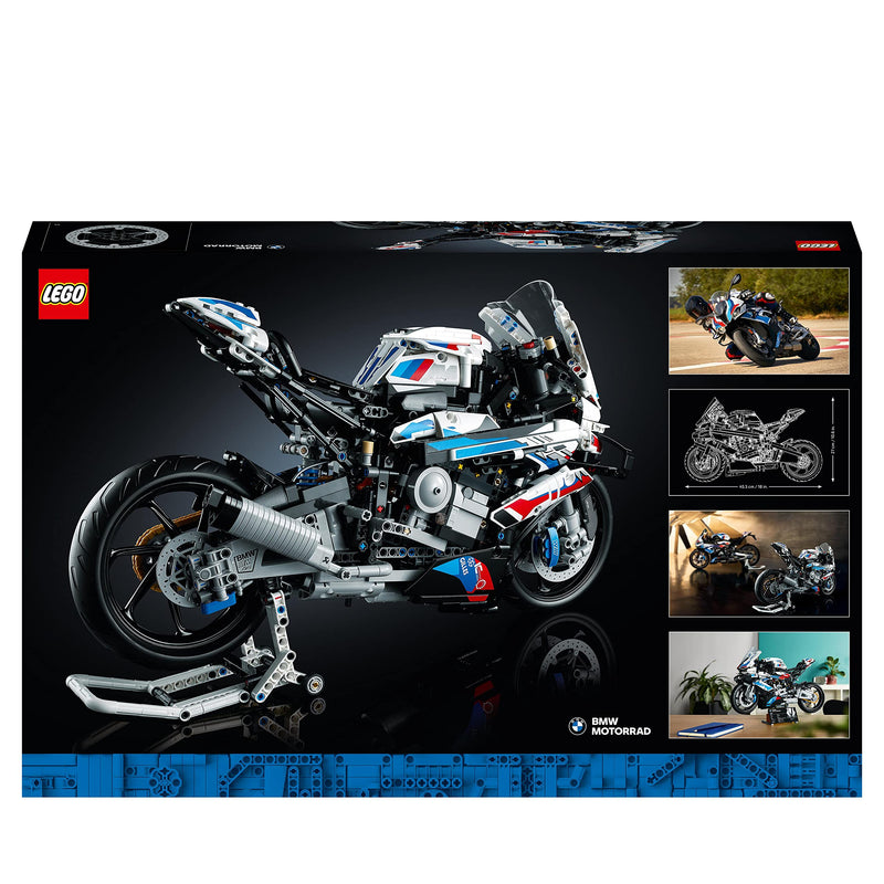 LEGO Technic BMW M 1000 RR Motorbike Model Kit for Adults, Build and Display Motorcycle Set with Authentic Features, Vehicle Gift Idea for Men, Women, Him or Her 42130