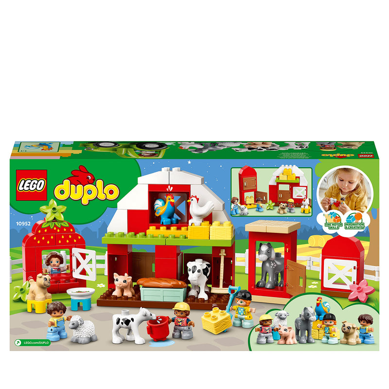 LEGO 10952 DUPLO Town Barn, Tractor & Farm Animal Care