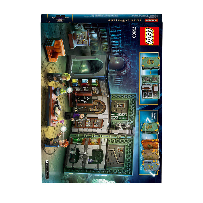 LEGO 76383 Harry Potter Hogwarts Moment: Potions Class, Collectible Book Toy for Kids, Travel Case, Portable Playset Gift Idea