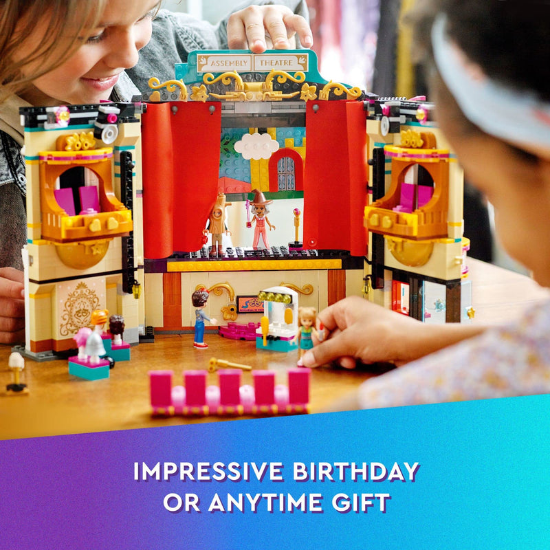 LEGO Friends Andrea’s Theatre School 41714 Building Kit; Toy Theatre with Lots of Props and an Acting School for Kids Aged 8+ (1,154 Pieces)
