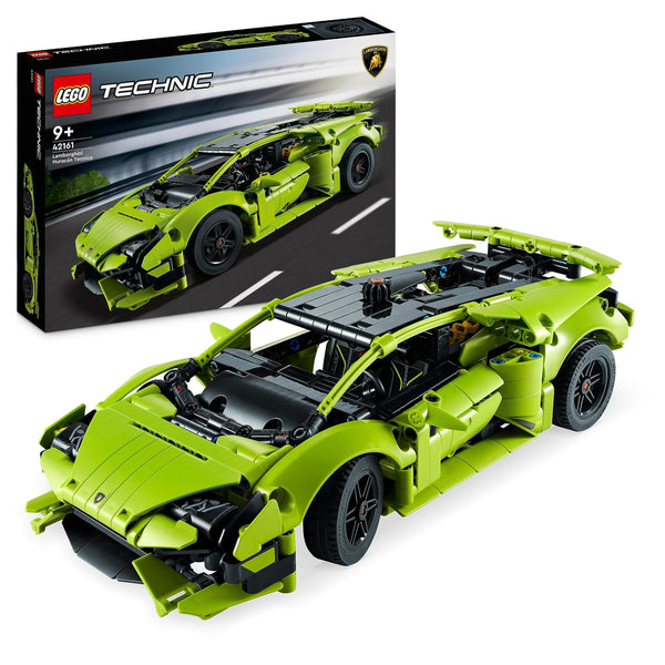 LEGO Technic Lamborghini Huracán Tecnica Toy Car Model Kit, Racing Car Building Set for 9 Plus Year Old Kids, Boys, Girls and Motor Sport Fans, Collectible Gift Idea 42161