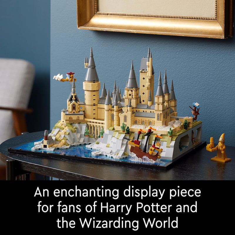 LEGO Harry Potter Hogwarts Castle and Grounds - Collectible Set for Adults incl. Main & Astronomy Towers, Great Hall, Chamber of Secrets & Architect Minifigure - 76419