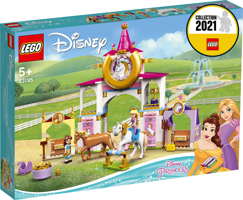 LEGO 43195 Disney Princess Belle and Rapunzel's Royal Stables