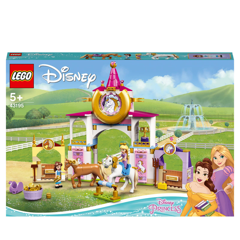 LEGO 43195 Disney Princess Belle and Rapunzel's Royal Stables