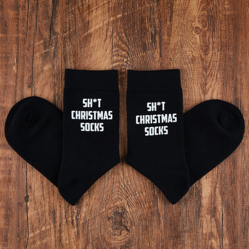 Poshzone Funny Christmas Socks Gift, Funny Secret Santa Gift, Stocking Filler Socks Gift, Rude Socks Gift, Novelty Xmas Cheeky, Funny Christmas Socks for Women or Men. - Gift Guide