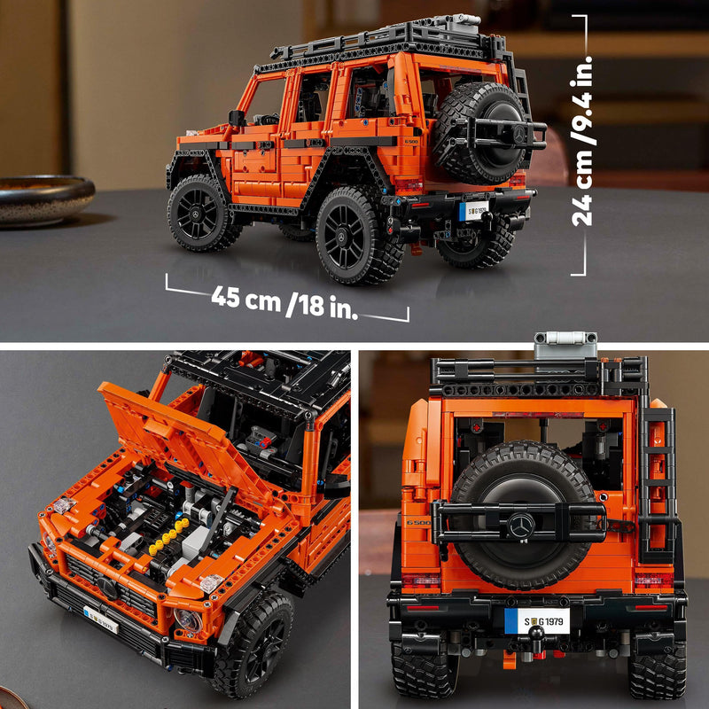 LEGO Technic Mercedes-Benz G 500 PROFESSIONAL Line Building Set, Model Car Kit for Adults to Build, Collectible 4X4 Off-Road Vehicle, Gift for Men, Women, Him or Her 42177