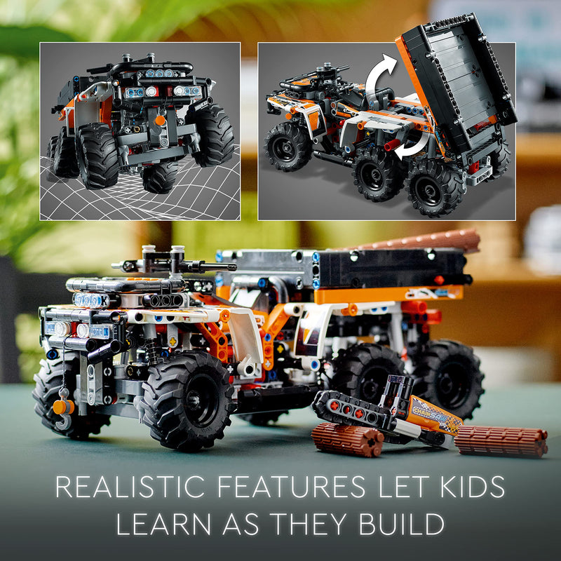 LEGO Technic All-Terrain Vehicle 42139 Model Building Kit; Build and Explore a Detailed ATV model; Packed with Features and Accessories for Roleplay Fun; for Ages 10+ (764 Pieces)