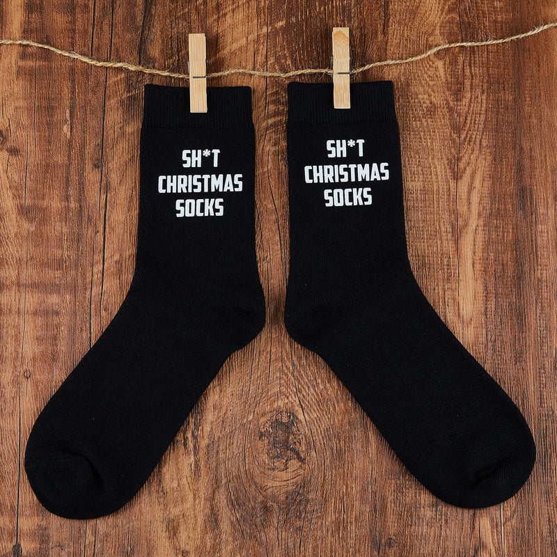 Poshzone Funny Christmas Socks Gift, Funny Secret Santa Gift, Stocking Filler Socks Gift, Rude Socks Gift, Novelty Xmas Cheeky, Funny Christmas Socks for Women or Men. - Gift Guide