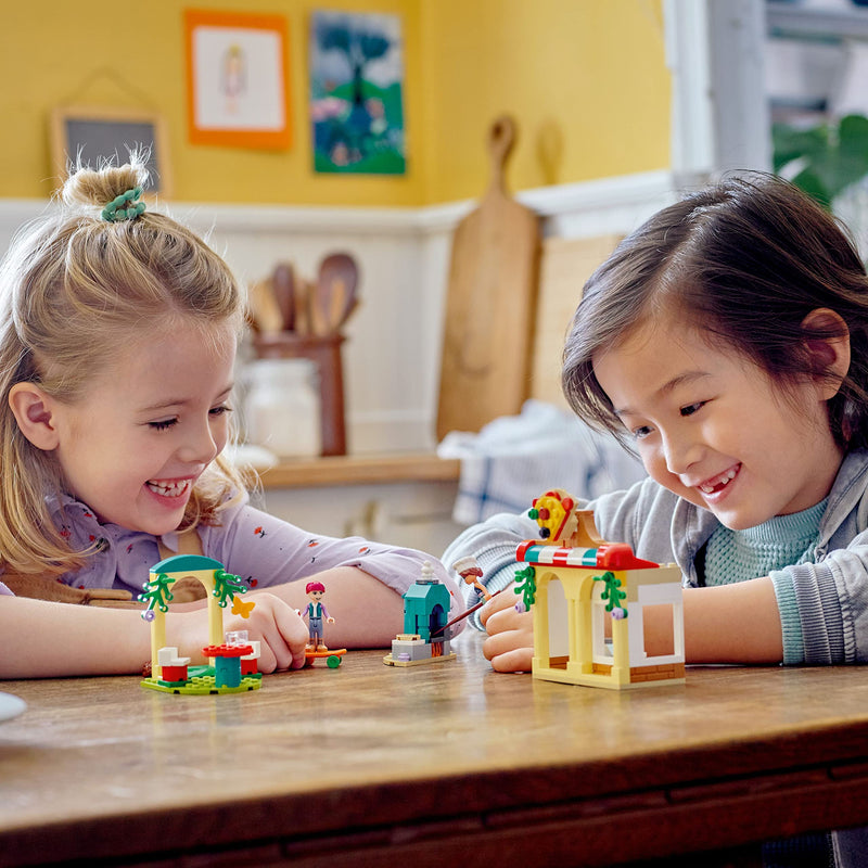 LEGO Friends Heartlake City Pizzeria 41705 Building Kit; Includes Friends Characters Olivia and Ethan; Pizza-Play Creative Gift for Kids Aged 5+ (144 Pieces)