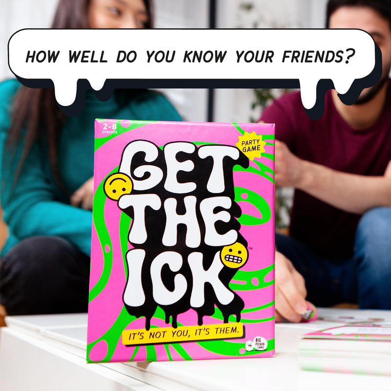 Big Potato Get the Ick: A Cringe-Inducing Party Game for Adults, for Adults and Teenagers | Best Christmas Board Games