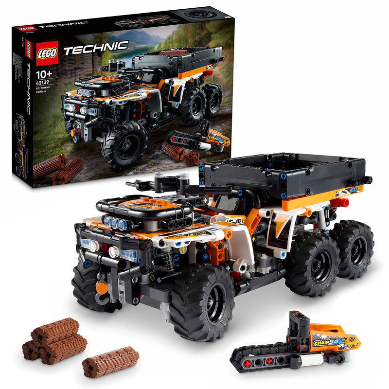 LEGO Technic All-Terrain Vehicle 42139 Model Building Kit; Build and Explore a Detailed ATV model; Packed with Features and Accessories for Roleplay Fun; for Ages 10+ (764 Pieces)